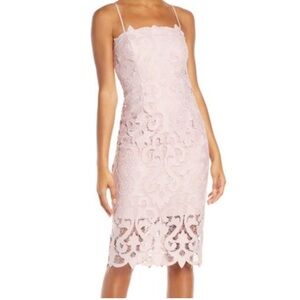 Bardot Lina Lace Sheath Dress Size: S